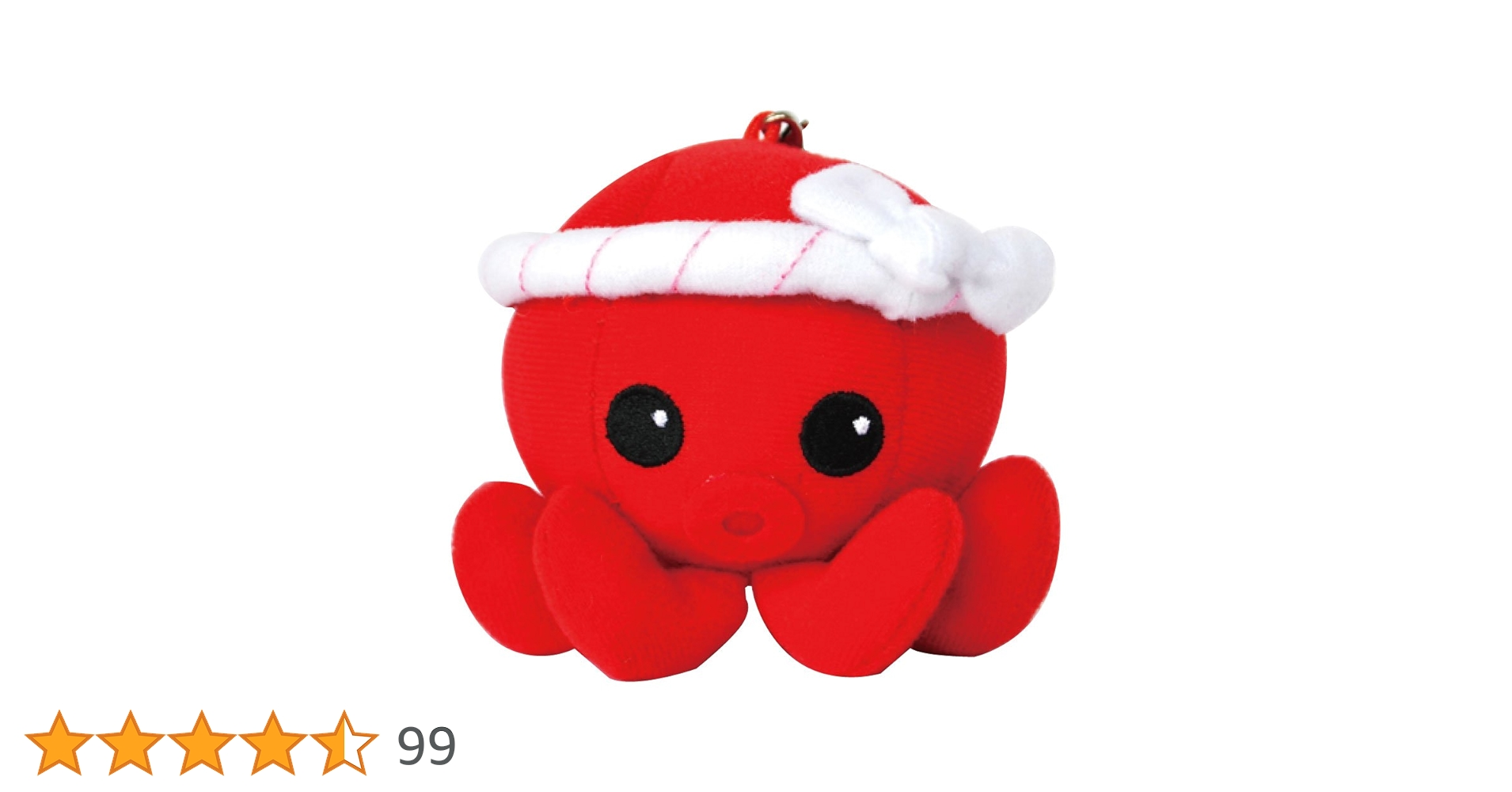 Amazon.co.jp: オクトパス君 マスコット ストラップ ぬいぐるみ 合格